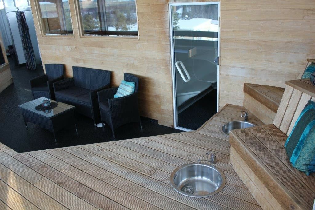 Hotell Toppen ストゥールマン エクステリア 写真